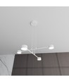 Modus 4 Hvit pendellampe - GX53, 230V, uten lyskilde