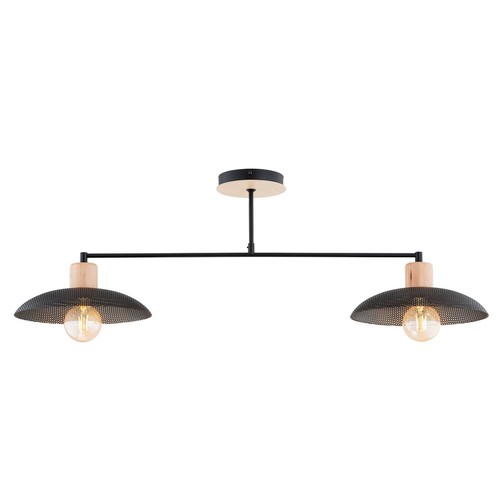 Kobe 2 Sort lysekrone - Ø30 cm, E27, 230V, uten lyskilde