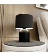 Aspen LN1 Svart/Hvit bordlampe - Ø25 cm, E27, 230V, uten lyskilde