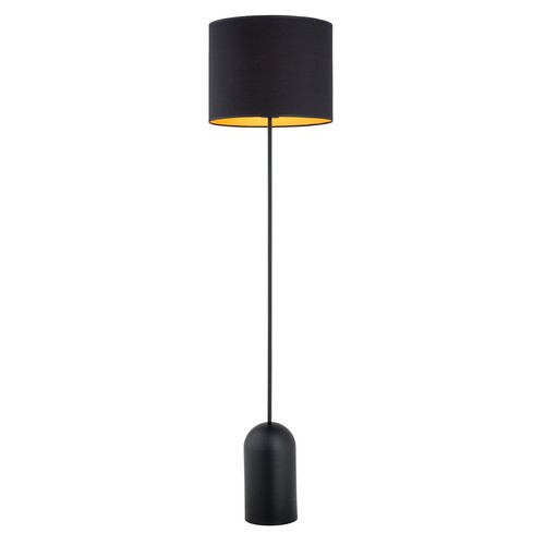 Aspen LP1 Sort/Gull gulvlampe - Ø35 cm, E27, 230V, uten lyskilde