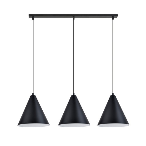 Rebel 3 Sort/Hvit pendellampe - Ø23.5 cm, E27, 230V, uten lyskilde