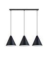 Rebel 3 Sort/Hvit pendellampe - Ø23.5 cm, E27, 230V, uten lyskilde