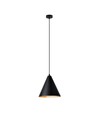 Rebel 1 Sort/Gull pendellampe - Ø23.5 cm, E27, 230V, uten lyspære.