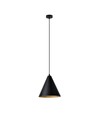 Rebel 1 Sort/Gull pendellampe - Ø23.5 cm, E27, 230V, uten lyspære.