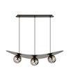 Aura 3 Sort/Grafitt pendellampe - Ø14 cm, E14, 230V, uten lyskilde