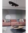 Aura 3 Sort/Grafitt pendellampe - Ø14 cm, E14, 230V, uten lyskilde