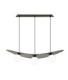 Aura 3 Sort/Opal pendellampe - Ø14 cm, E14, 230V, uten lyskilde