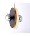 Soho 2 Sort/Grafitt pendellampe - Ø14 cm, E14, 230V, uten lyskilde