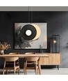 Soho 2 Sort/Opal pendellampe - Ø14 cm, E14, 230V, uten lyspære