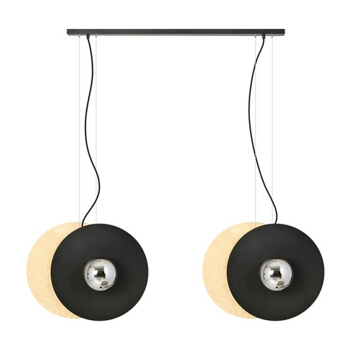 Soho 4 Sort/Grafitt pendelampe - Ø14 cm, E14, 230V, uten lyskilde