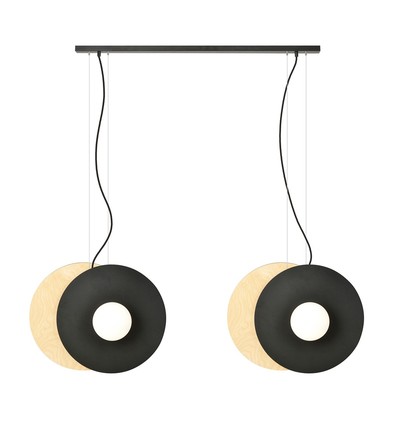 Soho 4 Svart/Opal pendellampe - Ø14 cm, E14, 230V, uten lyskilde