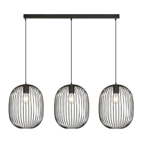 Onyx 3 Svart pendellampe - Ø33 cm, E27, 230V, uten lyskilde