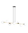 Gravity 8 Sort/Opal pendellampe - Ø14 cm, E14, 230V, uten lyskilde
