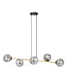 Gravity 6 Sort/Grafitt pendellampe - Ø14 cm, E14, 230V, uten lyskilde