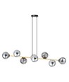 Gravity 8 Sort/Grafitt pendellampe - Ø14 cm, E14, 230V, uten lyskilde