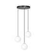 Royal 3 Sort pendellampe - Ø14 cm, E14, 230V, uten lyskilde