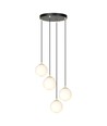 Royal 4 Sort pendellampe - Ø14 cm, E14, 230V, uten lyskilde