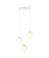 Royal 3 Hvit pendellampe - Ø14 cm, E14, 230V, uten lyskilde