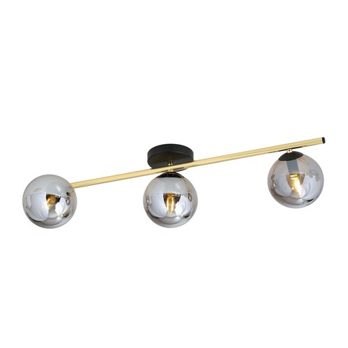 Splendi 3 Sort/Grafitt taklampe - Ø14 cm, E14, 230V, uten lyspære
