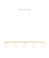 Allora 5 Hvit/Opal pendellampe - Ø14 cm, E14, 230V, uten lyskilde