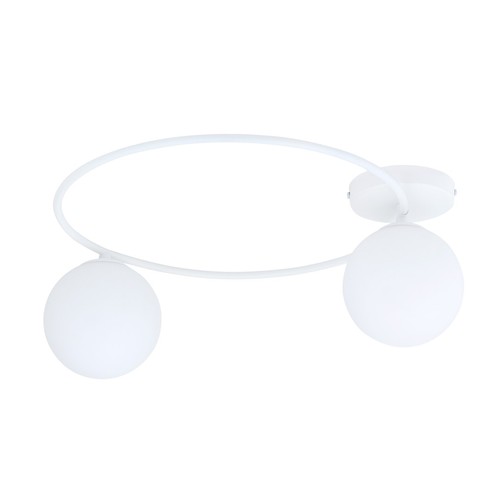 Sopra 2 Hvit/Opal taklampe - Ø14 cm, E14, 230V, uten lyskilde