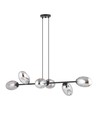 Pandora 6 Sort/Grafitt pendellampe - Ø12 cm, E14, 230V, uten lyskilde