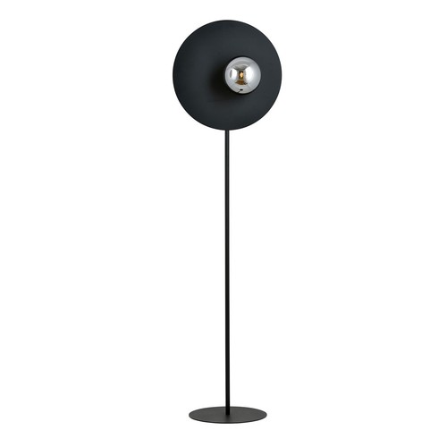 Oslo Lp Sort/Grafitt gulvlampe - Ø14 cm, E14, 230V, uten lyskilde