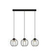 Ajax 3 Sort/Gull pendellampe - Ø18 cm, GU10, 230V, uten lyskilde