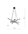 Essa 5 Opal pendellampe - Ø15 cm, E14, 230V, uten lyskilde