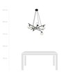 Essa 5 Transparent pendellampe - Ø14 cm, E14, 230V, uten lyskilde.