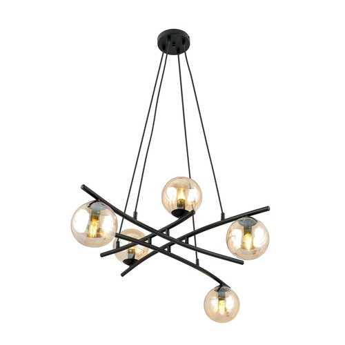 Essa 5 Rav pendellampe - Ø14 cm, E14, 230V, uten lyskilde.