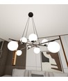 Essa 8 Opal pendellampe - Ø15 cm, E14, 230V, uten lyskilde