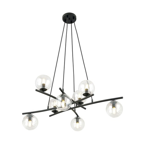 Essa 8 Transparent pendellampe - Ø14 cm, E14, 230V, uten lyspære