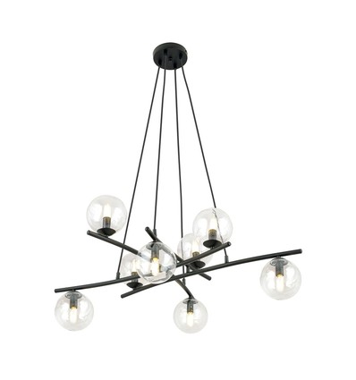 Essa 8 Transparent pendellampe - Ø14 cm, E14, 230V, uten lyspære