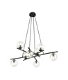Essa 8 Transparent pendellampe - Ø14 cm, E14, 230V, uten lyspære