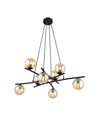 Essa 8 Rav pendellampe - Ø14 cm, E14, 230V, uten lyspære