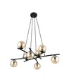 Essa 8 Rav pendellampe - Ø14 cm, E14, 230V, uten lyspære