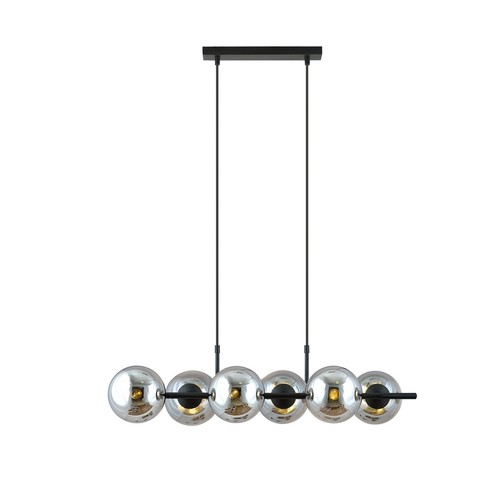 Rory 6 Grafitt pendellampe - Ø14 cm, E14, 230V, uten lyskilde