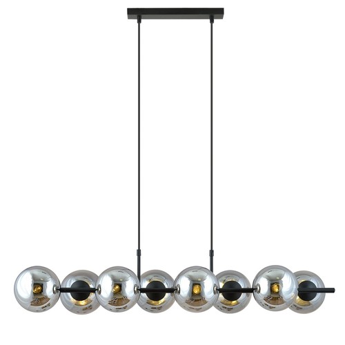 Rory 8 Grafitt pendellampe - Ø14 cm, E14, 230V, uten lyskilde