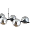 Rory 8 Grafitt pendellampe - Ø14 cm, E14, 230V, uten lyskilde