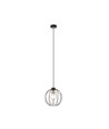 Gino 1 Sort/Gull pendellampe - Ø24 cm, E27, 230V, uten lyskilde