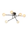 Veken 6B Sølv taklampe - E27, 230V, uten lyskilde