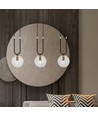 Glam 3 Sort/Transparent pendellampe - Ø14 cm, E14, 230V, uten lyskilde