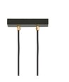 Glam 1 Sort/Stripe pendellampe - Ø14 cm, E14, 230V, uten lyspære