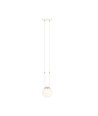 Glam 1 Hvit/Opal pendellampe - Ø15 cm, E14, 230V, uten lyskilde