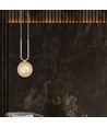 Glam 1 Hvit/Gul pendellampe - Ø14 cm, E14, 230V, uten lyskilde