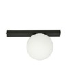 Fit 1 Sort/Opal taklampe - Ø15 cm, E14, 230V, uten lyskilde