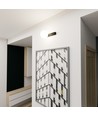 Fit 1 Sort/Opal taklampe - Ø15 cm, E14, 230V, uten lyskilde