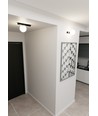 Fit 1 Sort/Opal taklampe - Ø15 cm, E14, 230V, uten lyskilde