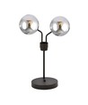 Nova LN2 Sort/Grafitt bordlampe - Ø14 cm, E14, 230V, uten lyskilde
